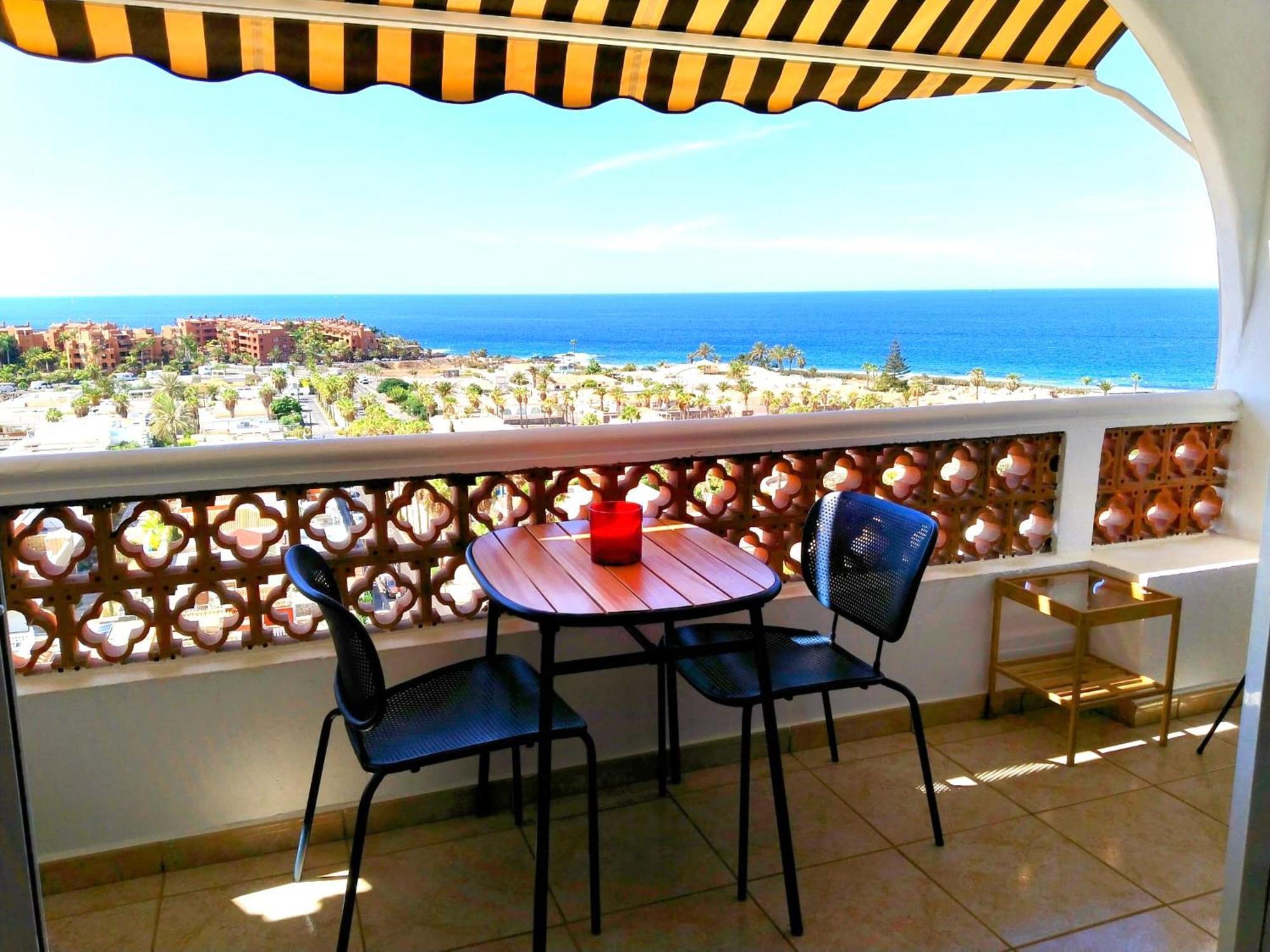 Palm-Mar Appartement Celeste 250M De L'Ocean Vue Mer Panoramique Exterior foto