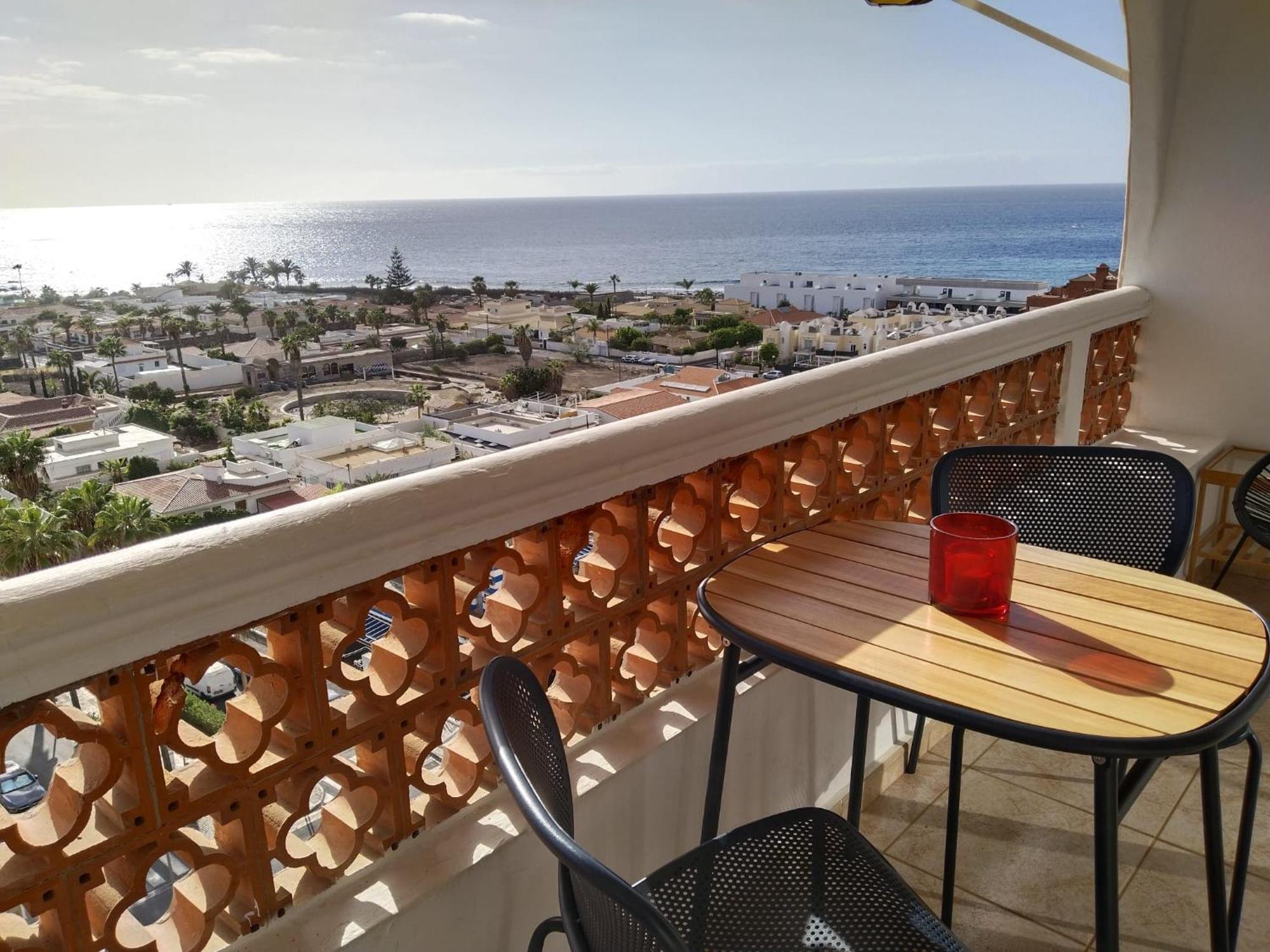 Palm-Mar Appartement Celeste 250M De L'Ocean Vue Mer Panoramique Exterior foto